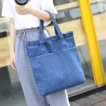 Women Leire Canvas Oulder Bag Large Capacity Fe Crossbody Bag Big Tote Handbag Folding Reusable Solid Cr Ng Bag