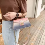 Trapezd Design Stone Pattern PU Leather Crossbody Bags Mer Luxury Brand Oulder Handbags and SES