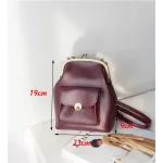 Vintage Clip Women's Bag Pu Leather Oulder Crossbody Designer Brand Women Crossbody Bag Leire Travel Bag Se Sac Chic