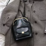 Vintage Clip Women's Bag Pu Leather Oulder Crossbody Designer Brand Women Crossbody Bag Leire Travel Bag Se Sac Chic