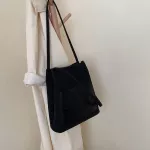 Oulder Women Bag New Women's Tote Ede Stone Pattern Brand Designer Luxury Fe Bucet Handbag Bolsa Finina