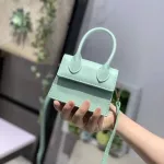 Mini SML Square Bag New Quity Pu Leather Women's Handbag Crocodile Pattern Chain Oulder Mesger Bags