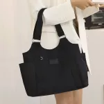Women's Bag Solid Cr Waterproof Nylon Oulder Bag Zier Soft SOLID CR TOTE OER HANDBAG for Women