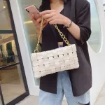 Women Handbags Pu Leather Crossbody Bags For Women Luxury Solid Cr Oulder Handbags Chain Cross Body Bag Sac