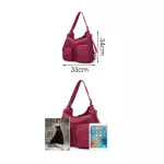 Ttou Waterproof Women Bag Double Oulder Bag Designer Handbags Hi Quity Nylon Fe Handbag 11 Crs Bolsas Sac A Main