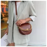 Ansloth Tor Pattern Saddle Bags Women Bags Chain Oulder Bags Lady Luxury Designer Crossbody Bags Mini Handle Bags S839