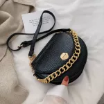 Ansloth Tor Pattern Saddle Bags Women Bags Chain Oulder Bags Lady Luxury Designer Crossbody Bags Mini Handle Bags S839
