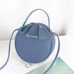 Banuo Oulder Bag for Women Fe Crossbody Bag Designer PU Handbags New Mini Ladies SEIP ROUND SML BAG Z296