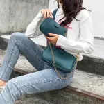 The Woman Crossbody Bag Leather New Style in One Wide Straps Oulder Crossbody Bag 3 PCS Set Oulder Bag with Mini Pocet