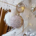 Round Tote Sequins Bag Mmer New Hi Quity Pvc Women's Designer Handbag Chain Oulder Mesger Bag