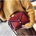 Anawiare Women Mesger Bag Rivet Crossbody Bags for Women Handbag Ladies Tote Oulder Bolsa Fina Bolsos Mujer