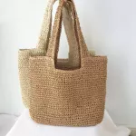 CA Straw Women Oulder Bags Rattan Handbags Wicer Wicer WEN MMER BAG LARGE CAPICITITY TOTES FE BI SES