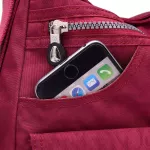 New Vintage Women Oulder Bags Waterproof Nylon Tote Tassel Mesger Bag Brand Handbag Mummy Pge Bolsa Finina