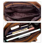 Herd Women's Handbags Hi Quity Pu Leather Fe Oulder Bags Large Capacity Ca Tote Bag Ladies' Ng Bag