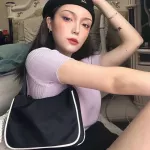 Hob Pes Fun Underarm Bag Ins Popular Nylon Sports Handbag For Women Web Celebrity Sml Red Bo Ancient Bag