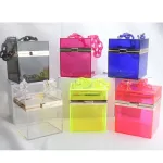 Transparent Clear Acrylic Oulder Bag Women Party Prom Clutch Se Wedding Banquet Handbag Chain Strap Travel O Tote