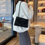 Bags Rivet Chain Brand Designer Pu Leather Crossbody Bags For Women Style Oulder Bag Lady Luxury Sml Handbags