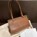 Hi-Quity Large-Capacity Oulder Bag Autumn And Winter New Women's Designer Crocodile Print Tote Bag