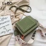 Lucdo Matte Chain Crossbody Bags For Women New Scrub Leather Fe Oulder Mesger Bag Ladies Handbags And Ses Sac