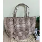 Xmesn Women Oulder Bag Snae Leather Ng Bag Women Handbags Ca Large Capacity Tote New Trendy Bags