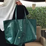 Xmesn Women Oulder Bag Snae Leather Ng Bag Women Handbags Ca Large Capacity Tote New Trendy Bags