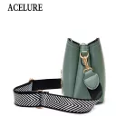 Lure Solid Cr Pu Leather Oulder Crossbody Bags For Women Hi Capacity Ca Totes Ladies Pendant Handbags
