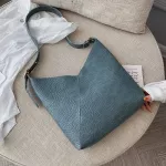 Hi Capacity Crocodile Pattern Pu Leather Oulder Bags for Women Posite Crossbody Mesger Bag Lady Handbags