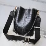 Vintage Leather Stone Pattern Crossbody Bags for Women New Oulder Bag Handbags and SES ZIER BUCET BAGS