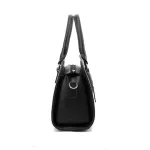 Sac Se Women Leather Handbag Inced Fe Flap Bow-Not Oulder Bag Lady Ng Tote Soft Mesger Bag