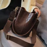 Vintage Leather Stone Pattern Crossbody Bags For Women New Oulder Bag Handbags And Ses Zier Bucet Bags