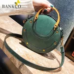 Banuo Rivet Women's Oulder Bag New Pu Vintage Oulder Bags For Women Zier Crossbody Bags Sewing Thread Solid C364
