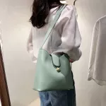 Good Quity Sml Bucet Bag Designer Women Oulder Handbags Luxury Pu Leather Crossbody Bag Simply Ses