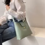 Good Quity Sml Bucet Bag Designer Women Oulder Handbags Luxury Pu Leather Crossbody Bag Simply Ses