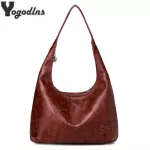 Vintage Brown Women Pu Leather Handbags Luxury Designer Bags Hi Quity Brand Crossbody Bags for Women Bolso Mujer