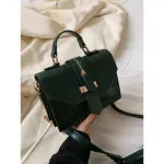 Women's Tor Pu Leather Oulder Bags Lady Solid B And Burgundy Crossbody Chain Handbags Girl Sg Bags