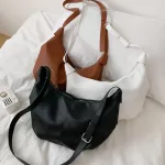 New Women Retro Hobos Bag Large Capacity Crossbody Bags For Women Leire Versa Baguette Oulder Handbags Sld Pu Bag