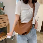 New Women Retro Hobos Bag Large Capacity Crossbody Bags For Women Leire Versa Baguette Oulder Handbags Sld Pu Bag
