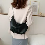 New Women Retro Hobos Bag Large Capacity Crossbody Bags For Women Leire Versa Baguette Oulder Handbags Sld Pu Bag