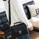 Brand Women Pu Leather Oulder Student Mesger Bag Ptgirl Luxury Women Handbags Crossbody Bags Sac Main Fme