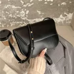 Pu Solid Cr Women Oulder Bag Sml New Daily Wild Dating Ng Ladies Crossbody Bag Brown Girl Mesger Bag