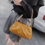 Women Cloud Bag Soft Leather Madame Bag Single Oulder Slant PG BAG Handbag Day Clutches Bags Mesger Bag