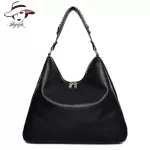 Vintage Large Tote For Women Soft Leather Ladies Mesger Handbags Solid Fe Handle Oulder Crossbody Bags
