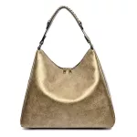 Vintage Large Tote For Women Soft Leather Ladies Mesger Handbags Solid Fe Handle Oulder Crossbody Bags