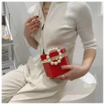 Mini Mmer Hi Quity Pearl Handbag New Cr Women's Designer Chain Oulder Mesger Bag
