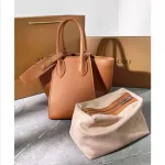 Vintage Pu Leather Posite Bags for Women Ca Large Capacity Mesger Bags Fe Solid Luxury BuCet Handbag Totes