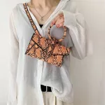 Toyoosy Women Handbag Snae Print Oulder Bag Vintage Women's Crossbody Bag Luxury Leather Bag Ch Bag Ch Bag Sac a Main