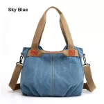 Women Canvas Bags 14 CRS VINTAGE SOLID Fe Large Capacity Big Tote Handbag Ladies CA OULDER BAGS for Women