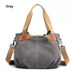 Women Canvas Bags 14 CRS VINTAGE SOLID Fe Large Capacity Big Tote Handbag Ladies CA OULDER BAGS for Women