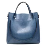 CA Women Tote Oulder Bag Pu Leather Ladies BuCet Handbag Mesger Bag Soft NG Crossbody Bag