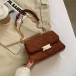 Winter PU Leather Chain Crossbody Bags Handbags and SES Fe Travel Luxury Trending Cross Body